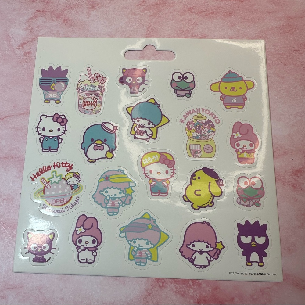 Add on Hello Kitty and Friends Stickers Free with Purchase*